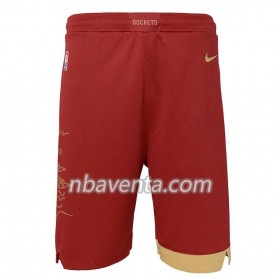 Houston Rockets Hombre Pantalones Rojo 2 2018-19 Nike Swingman